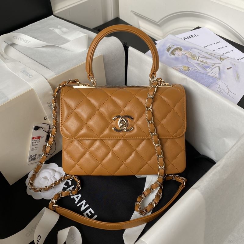 Ch**el top handle bags